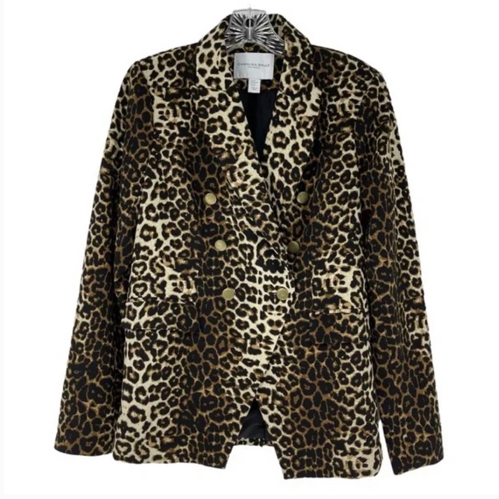 Leopard print Carolina belle blazer